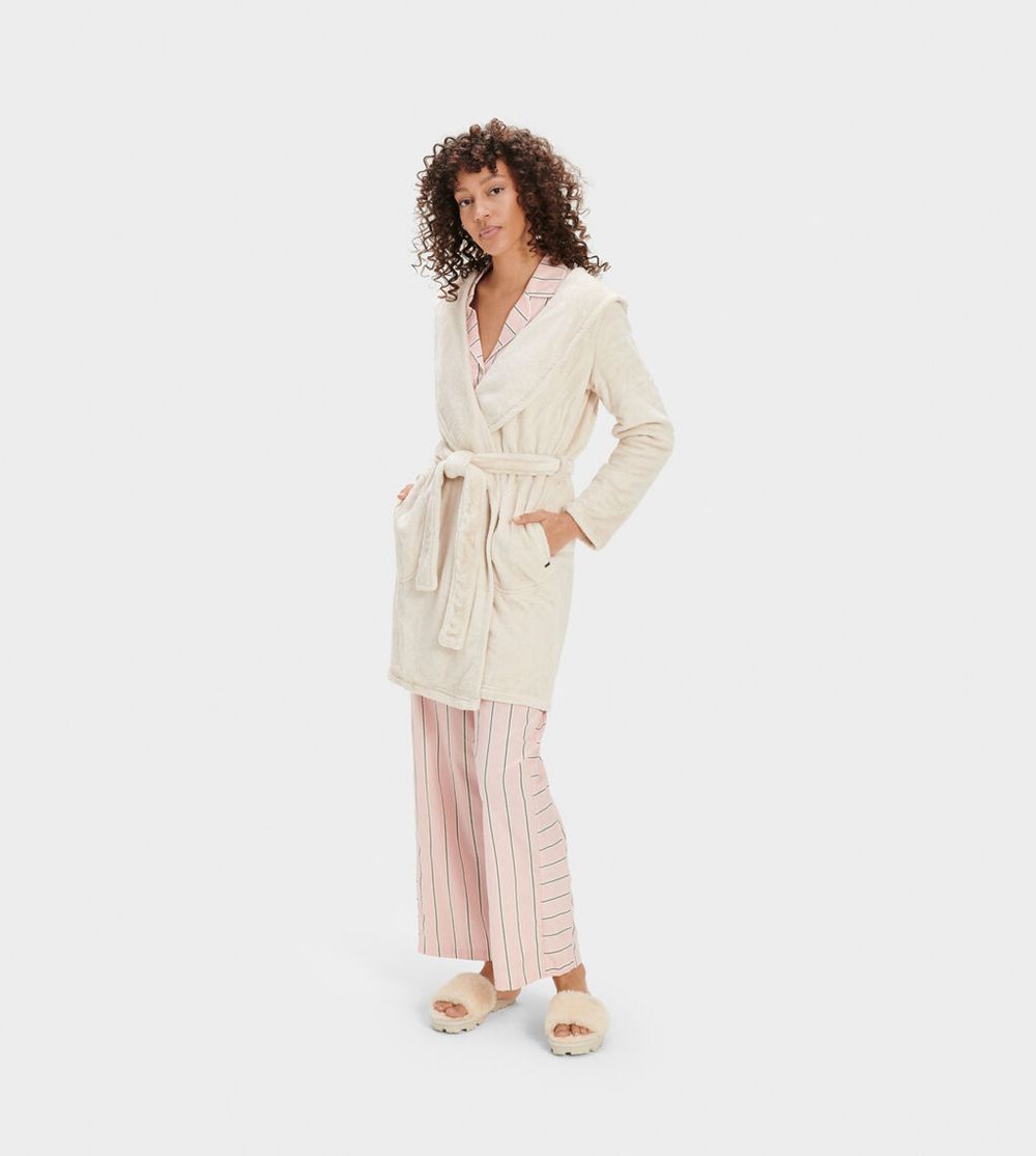 Ugg Robe Womens - Ugg Miranda Beige - 053REXVJL